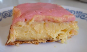 First time attempt at a vanilla slice
